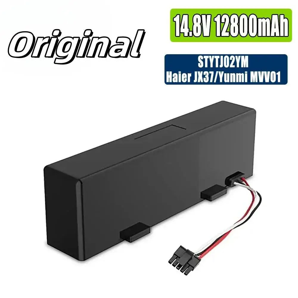 Brand-new14.8V 12800mah Xiaomi mop Pro robot vacuum cleaner battery replacement STYTJ02YM suitable for Yunmi MVVO1-JG Haier JX37
