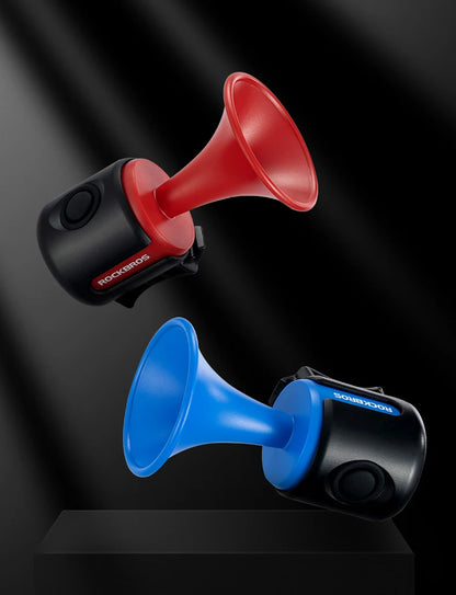 ROCKBROS Bicycle Bell Ring Bike Electronic Loud Horn Safety Alarm Electric Waterproof Bicycle Warning Bell Bicycle Accessories
