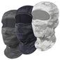 Cycling Full Face Balaclava Cooling Face Mask Breathable Ice Silk Wicking Absorbent Headgear for Bicycle Helmet Riding Gear Men