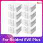 Compatible for Xiaomi Roidmi Eve Plus Robot Vacuum Cleaner Spare Main Side Brush HEPA Filter Dust Bag Mop Cloth Parts