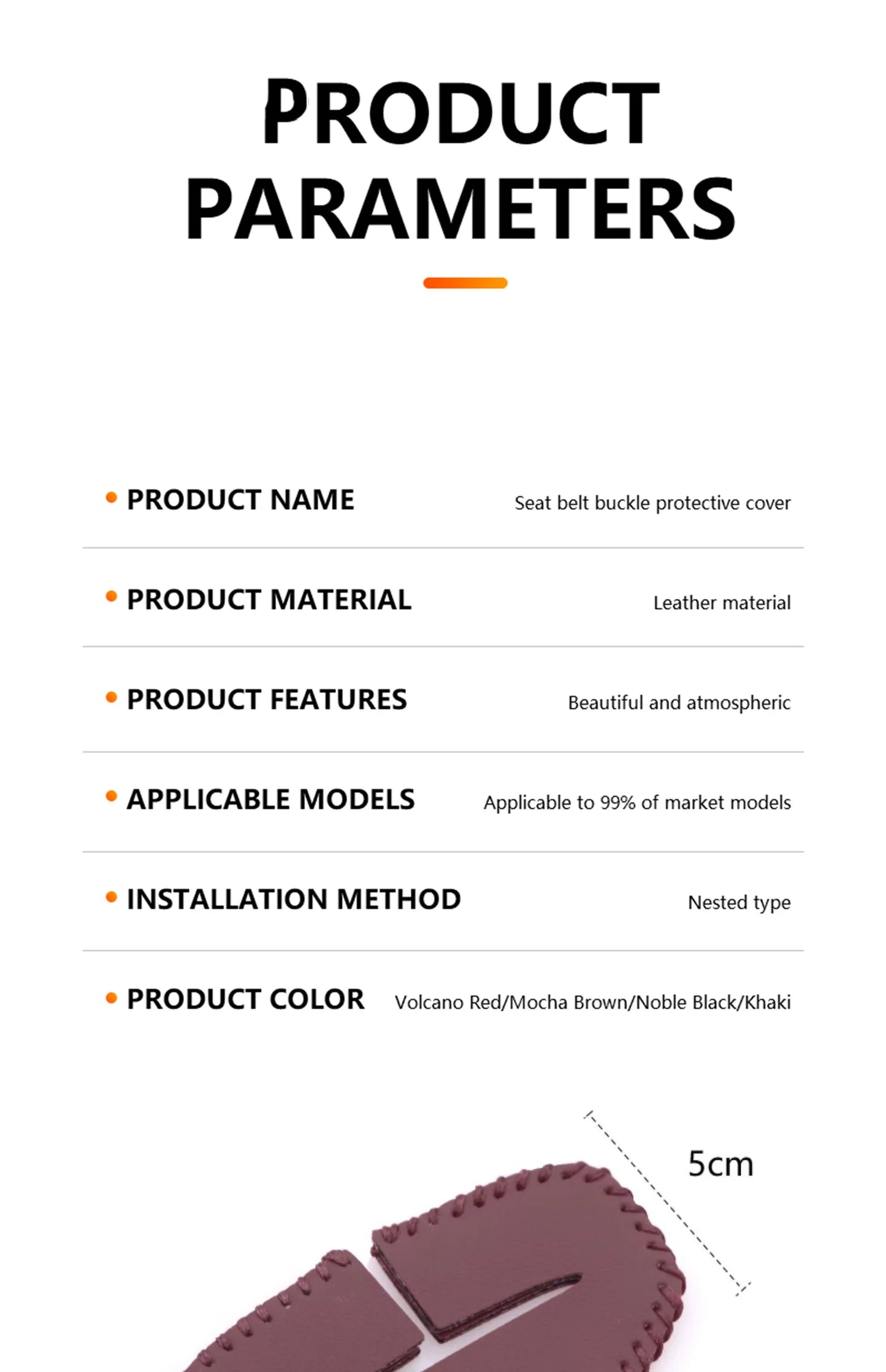 1/2pcs Car Safety Belt Plug Leather Protector Covers For Jeep Renegade Wrangler JL Gladiator Grand Cherokee Compass Accessories