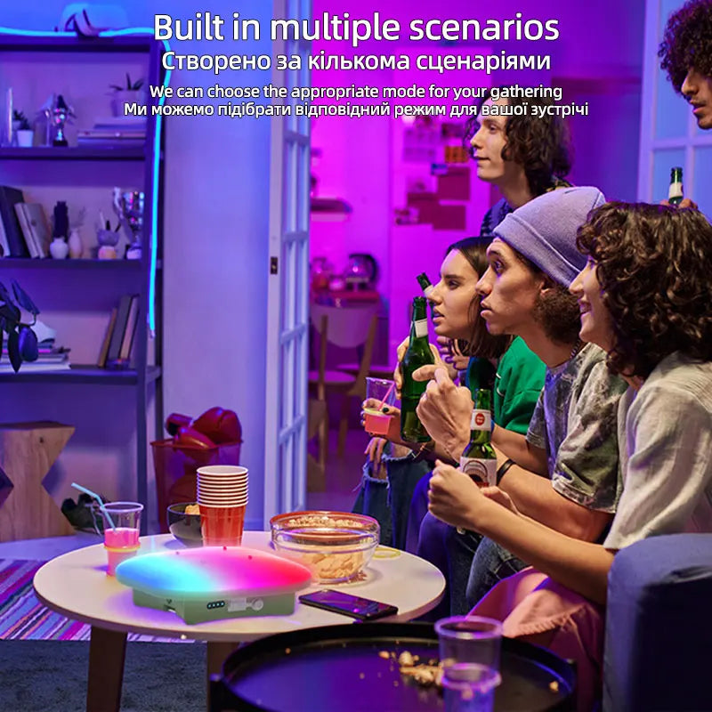 MOSLIGHTING USB Fast Rechargeable Camping Lantern Mobile Phone APP Smart Hanging Tent Lamp Portable Flashlights Night Lights LED