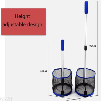 652D Pingpong Ball Ball Pick Up Net Bag Table Tennis Picker Container Tool