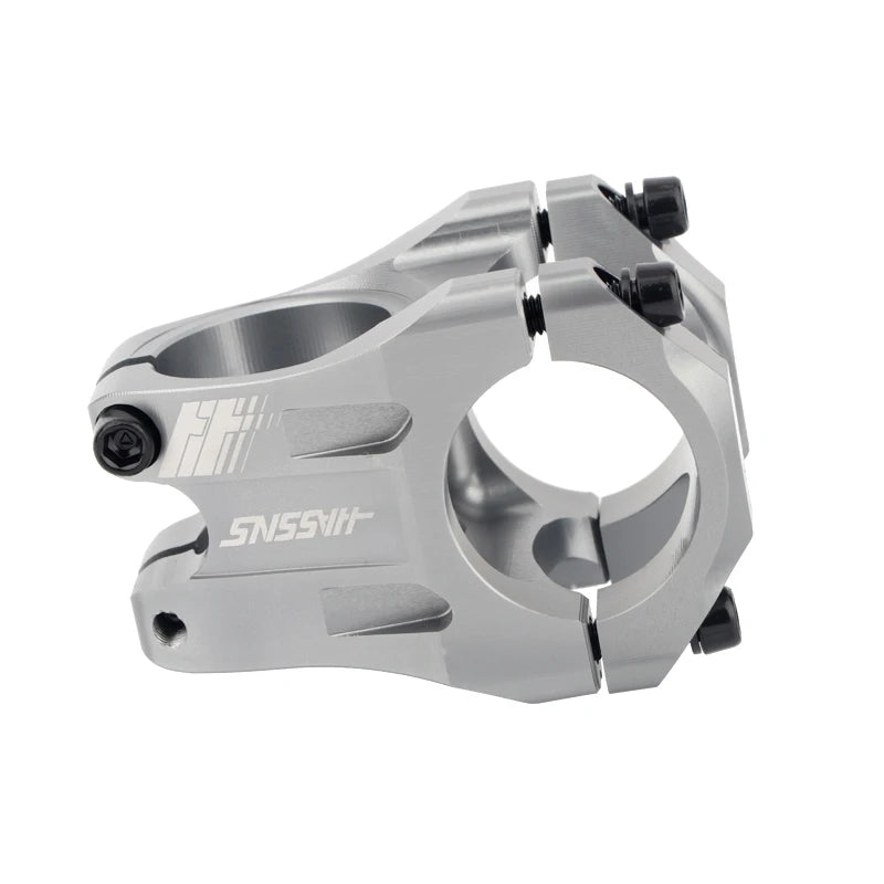 HASSN CNC Stem Mtb Handlebar Stem 35mm Bicycle Short Power Road Bike 31.8 Table Bmx Bridge Pipe Cycling Power Adjustable Rod