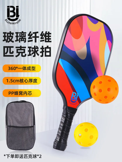 Pickleball Paddle Set with Pickleballs Professional Level Pickleball Racket For Competition Outdoor Recreation School Teaching