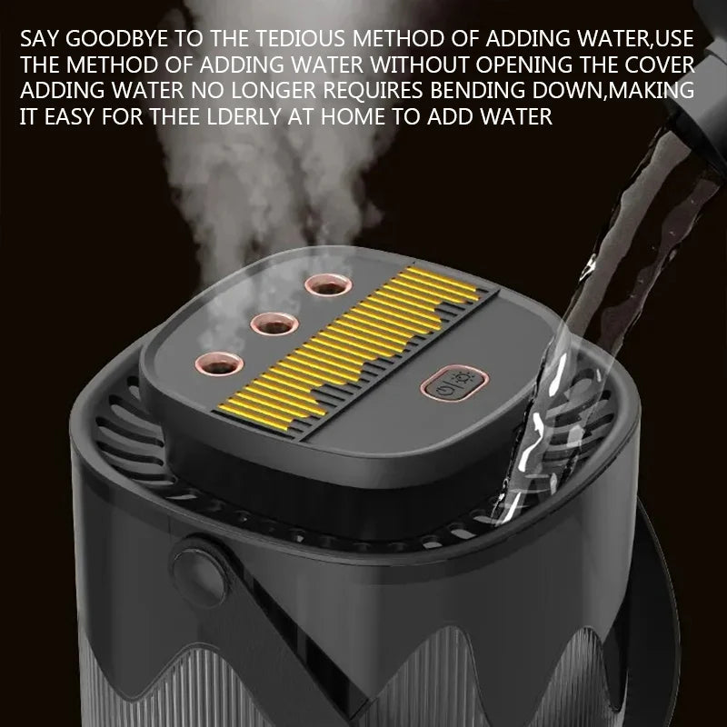 3L Air Humidifier Large Capacity 3 Spray Ports Household Atomizer USB Desktop Office umidificador Cool Mist Maker Aroma Diffuser