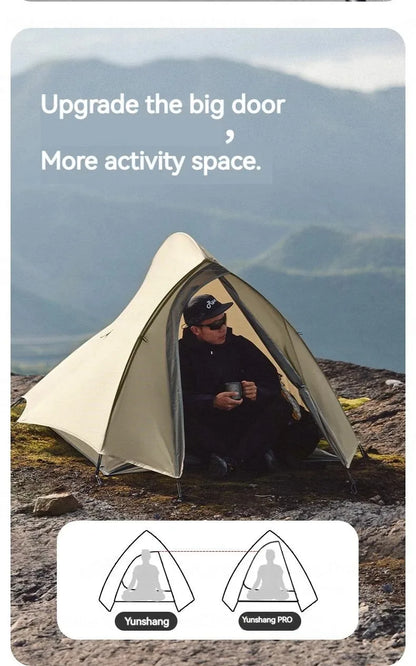 Naturehike Cloud Up Pro Tent 1 2 Person 20D Ultralight Portable Waterproof Camping Tent Outdoor Hiking Travel Backpacking Tent