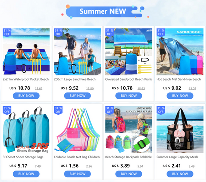 Oversized Sandproof Beach Picnic Mat Waterproof Pocket Beach Blanket Outdoor Tent Sunscreen Foldable Lightweigh Beach Towels