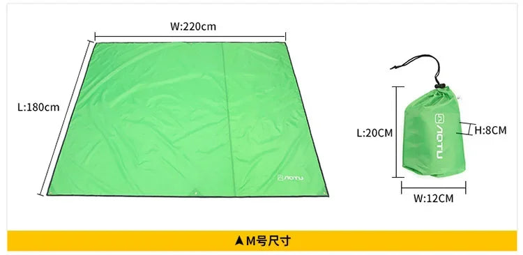 Tent Tarp Rain Sun Shade Hammocks Shelter Camping Survival Sun Shelter Picnic Awning Cover Waterproof Outdoor Hiking Accessories