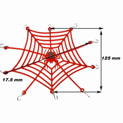 Toy Car Side Awning Rooftop Tent/Luggage Roof Rack Net For 1/10 1/8 RC Crawler Car ARB RS Traxxas TRX4 SCX10 TAMIYA ARRMA D90