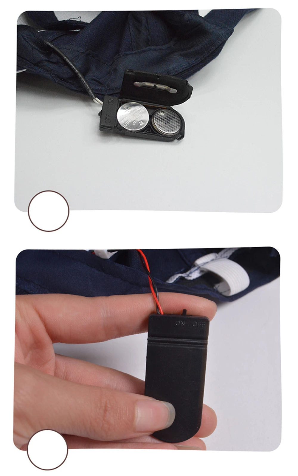 LED Lamp Cap Battery Powered Hat with LED Light Flashlight Headlamp for Outdoor Fishing Jogging Baseball Cap Hiking Caps