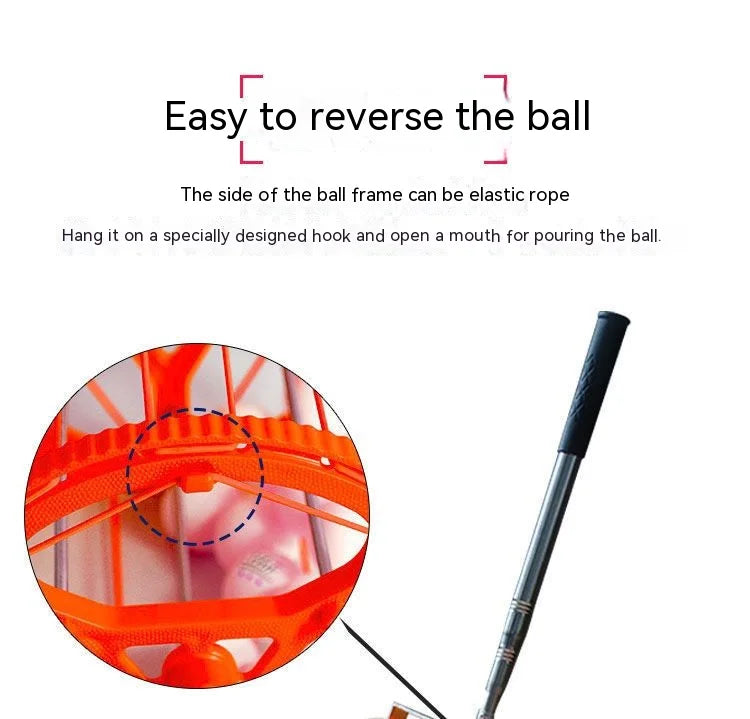 High Quality  table tennis ball picker drum type telescopic convenient pick up  table tennis balls