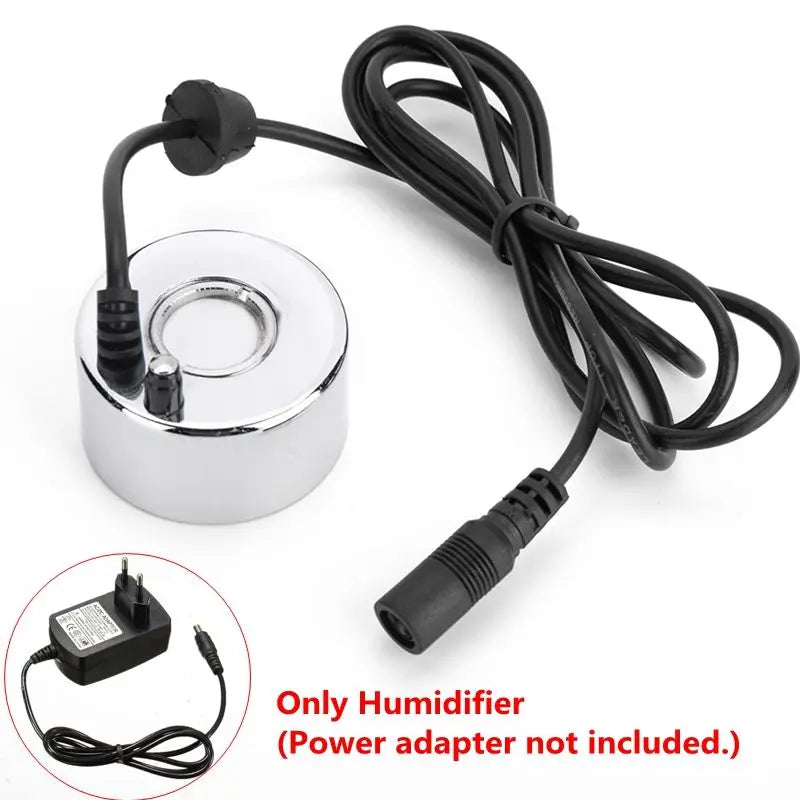 Durable Quality DC 24V 19W 45mm Ultrasonic Air Humidifier Household Mist Maker Waterscape Atomization Atomizer