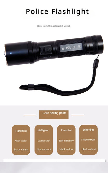 Standard Flashlights HJumping Outdoor Tool Camping Survival Emergency  Equipment Multifunctional Safety Accessories