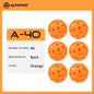 ALP Outdoor Pickleball 74mm Durable 40 Holes 26 Holes 1/3/6/12/100 Pieces/PCS 26g Original USA Professional Pickleball