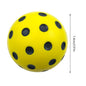 Foam Pickleball Balls Foam Balls Bounce Ball Consistent Bounce Practice Ball Pickle Balls for Pickleball Training Indoor