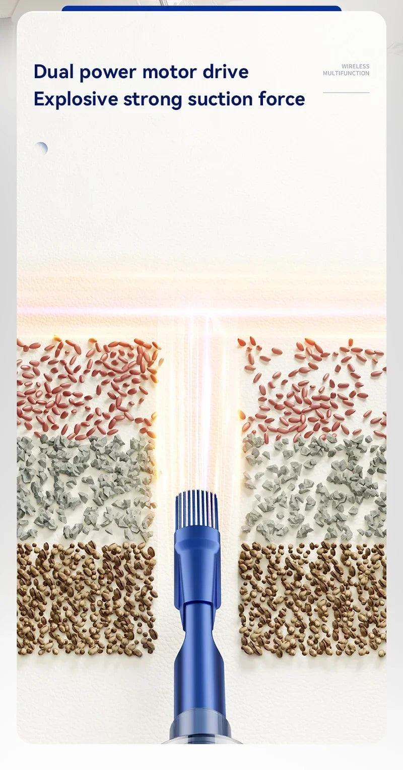 XIAOMI MIJIA 95000000Pa 5 in1 Wireless Vacuum Cleaner Smart RC Automobile Robot Vacuum Cleaner Handheld For Car Home Appliances