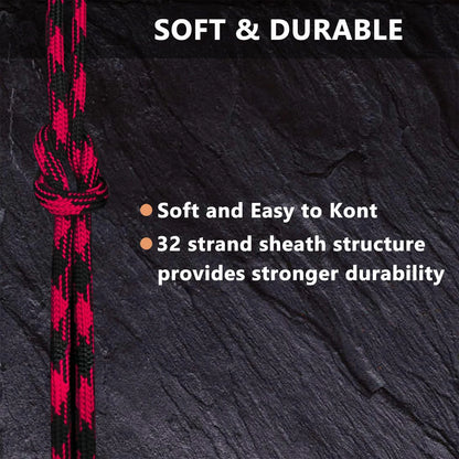 9 Core 650lb Paracord 100m Dia.4mm Military Standard Parachute Rope Tent Lanyard Accessories For Survival Bracelet DIY Making