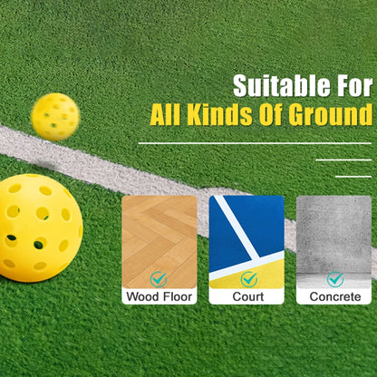 ALP Outdoor Pickleball 74mm Durable 40 Holes 26 Holes 1/3/6/12/100 Pieces/PCS 26g Original USA Professional Pickleball