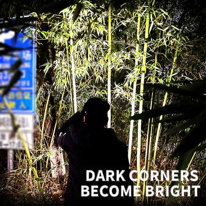 Headlamp Rechargeable 1000 Lumen LED Head Lamp Flashlight with White Red Light Waterproof Headlight for Outdoor Camping Fishing