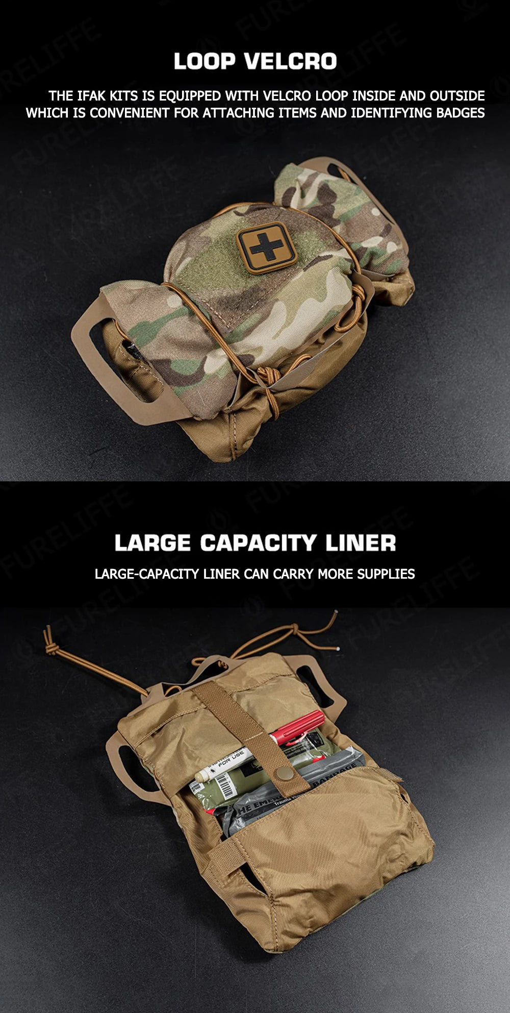 Hot Sale!Military tactical rapid deployment first aid kit/outdoor tactical MOLLE kit/survival emergency kit/camping medical kit