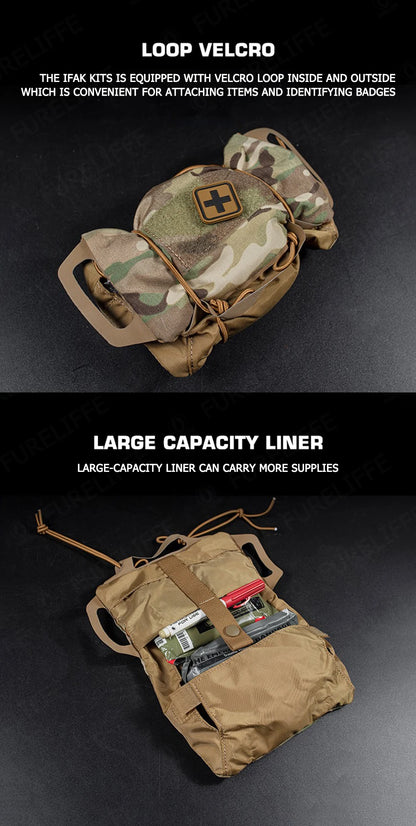 Hot Sale!Military tactical rapid deployment first aid kit/outdoor tactical MOLLE kit/survival emergency kit/camping medical kit