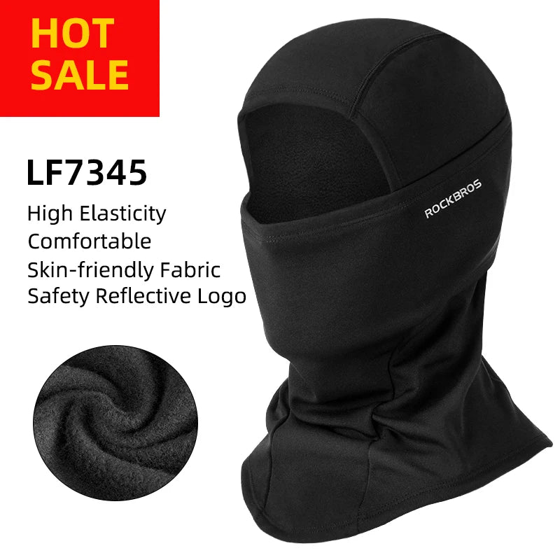 ROCKBROS Winter Ski Face Scarf Face Mask Cycling skiing running sport Training Balaclava Winderproof Bicycle Accessory