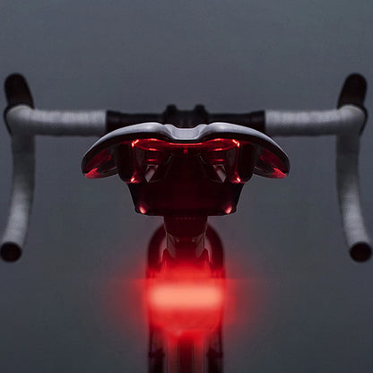 Bike Rear Tail Light USB Rechargeable Red LED Bright Taillights Fit On Any Bicycle/Helmet Easy To Install For Cycling Safety