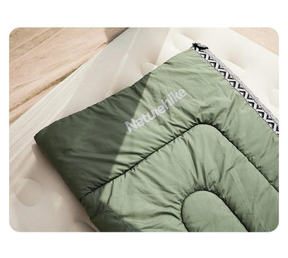 Naturehike Cotton Sleeping Bag Outdoor Camping Single Autumn And Winter Warm And Thick Splicable Breathable Sleeping Bag