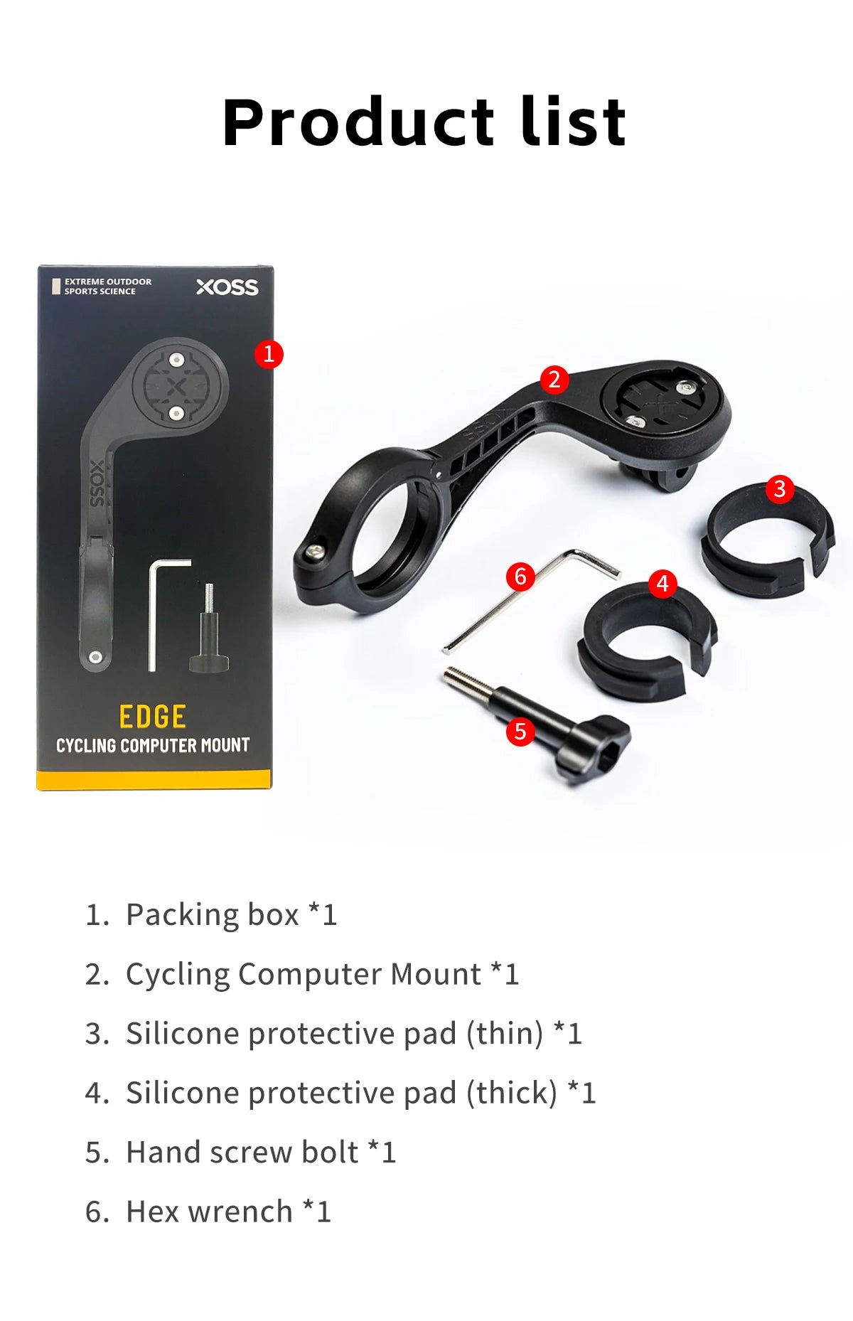 XOSS Vortex Speed Cadence Sensor X2 Chest Strap Heart Rate Monitor for Road MTB Cycling Bluetooth ANT+ Wireless Bike Accessories