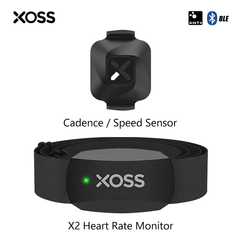 XOSS Vortex Speed Cadence Sensor X2 Chest Strap Heart Rate Monitor for Road MTB Cycling Bluetooth ANT+ Wireless Bike Accessories