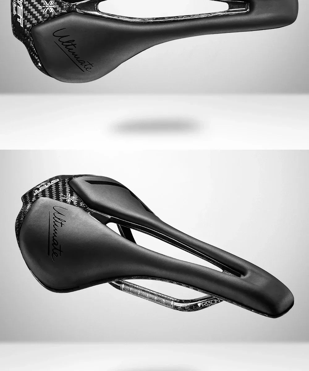 RYET Bike Saddle Ultralight Racing Full Carbon Seating Saddles 115g 7x9mm Road MTB Bicycle Seat Cushion Cycling Accessories