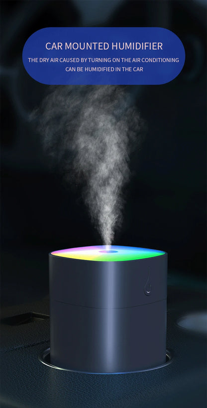 Colorful Humidifier 1 Home USB Portable Humidifier with Atmosphere Color Light Night Light Air Purification Humidifier
