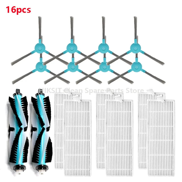 Roller Brush Hepa Filter For Cecotec Conga 1390 1290 1590 Robot Vacuum Cleaner Spare Parts Side Brush Mop Cloth Rags Replacement