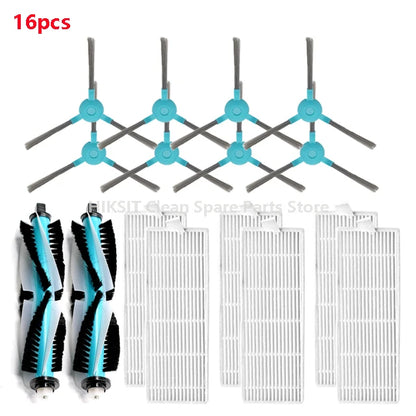 Roller Brush Hepa Filter For Cecotec Conga 1390 1290 1590 Robot Vacuum Cleaner Spare Parts Side Brush Mop Cloth Rags Replacement