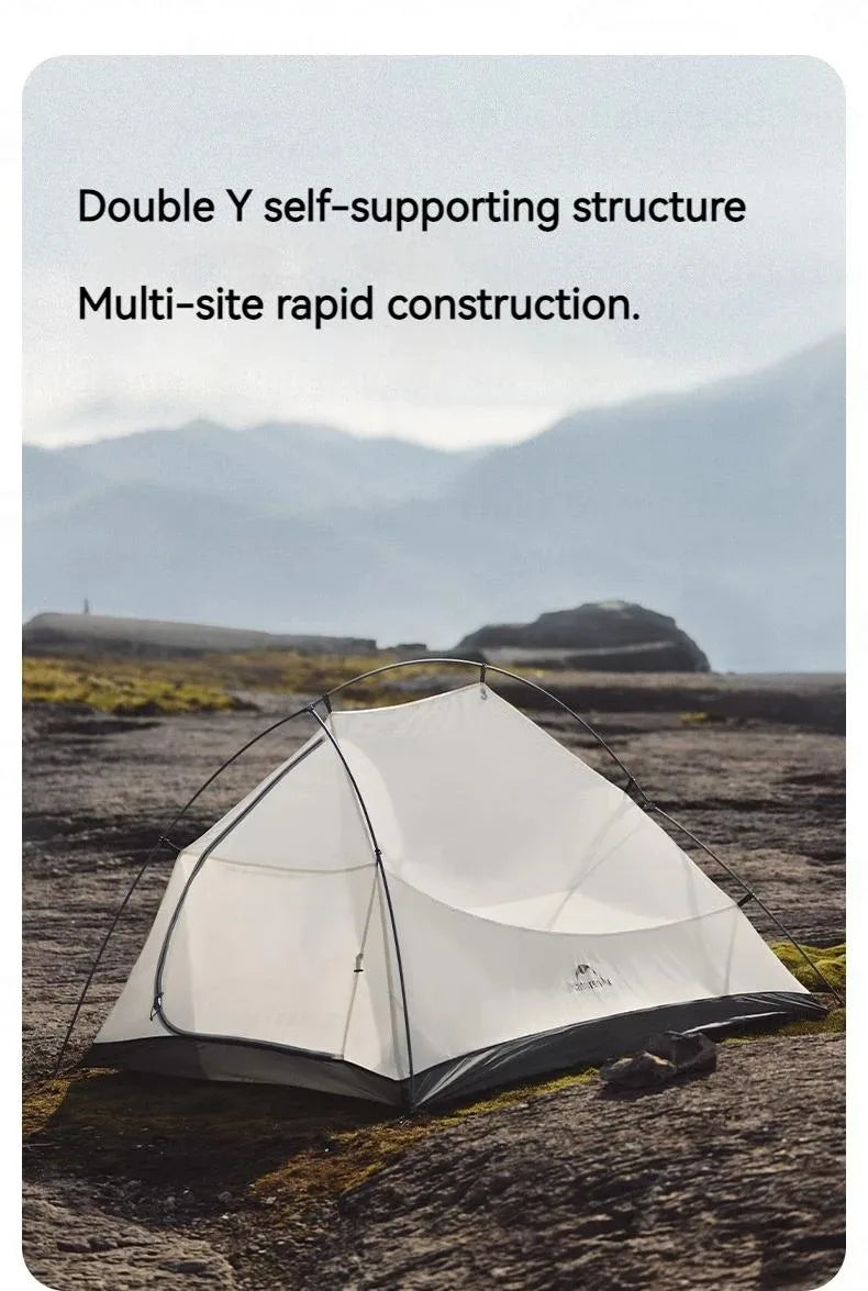 Naturehike Cloud Up Pro Tent 1 2 Person 20D Ultralight Portable Waterproof Camping Tent Outdoor Hiking Travel Backpacking Tent