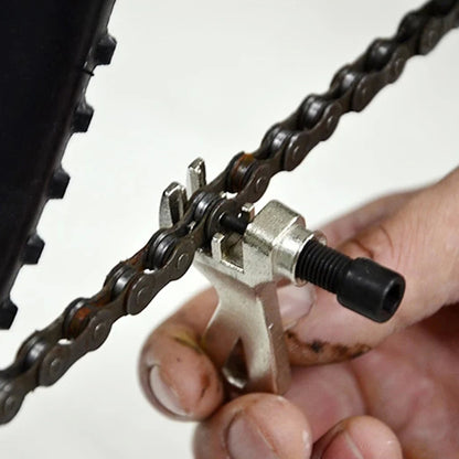 Bicycle Chains Removal Tool Bike Link Breaker MTB Chain Saw Splitter 8/9/10Speed Stainless Steel Solid Cycling Repair Tools