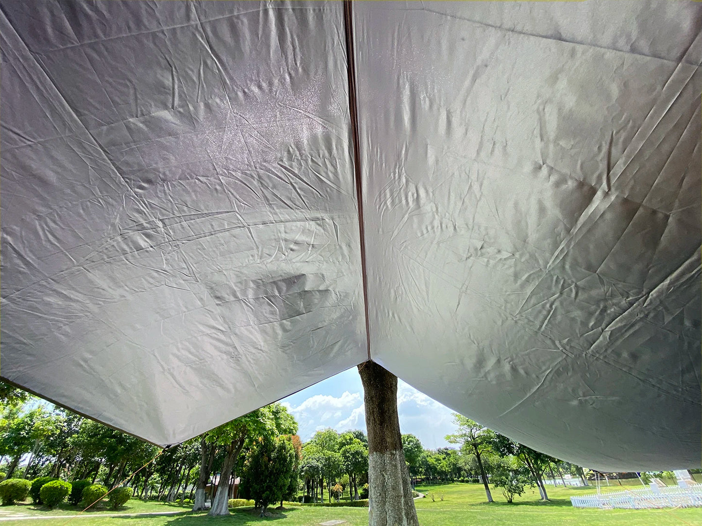 Waterproof Oilcloth Tent Sunshade Super Light Garden Canopy Sunshade Outdoor Camping Sunshade Tarpaulin Tourist Beach Sunshade