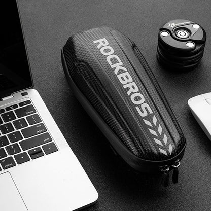 ROCKBROS Bike Bag,Waterproof Front Frame Top Tube Bicycle Pouch,Large Capacity Cycling Front Storage Bag for Mountain Road Bikes