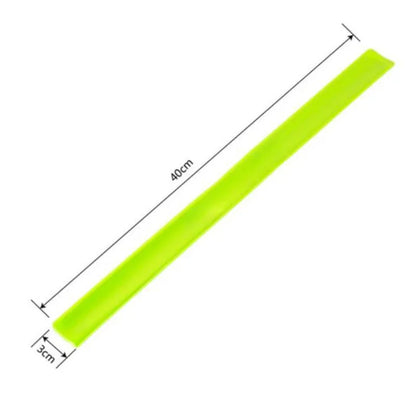 1pc 40cm Reflective Strap for Sports Running Cycling Reflective Strips Warning Tape for Biking Safety Pants Reflector Material
