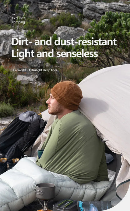 Naturehike Sleeping Bag Liner Lightweight Single Sleeping Bag Cover Ultralight Comfortable Camping Sheets Travel Sleep Sack