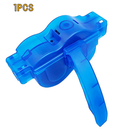 Portable Bicycle Chain Cleaner Bike Brushes Scrubber Wash Tool Mountain Cycling Cleaning Kit Outdoor Accessory