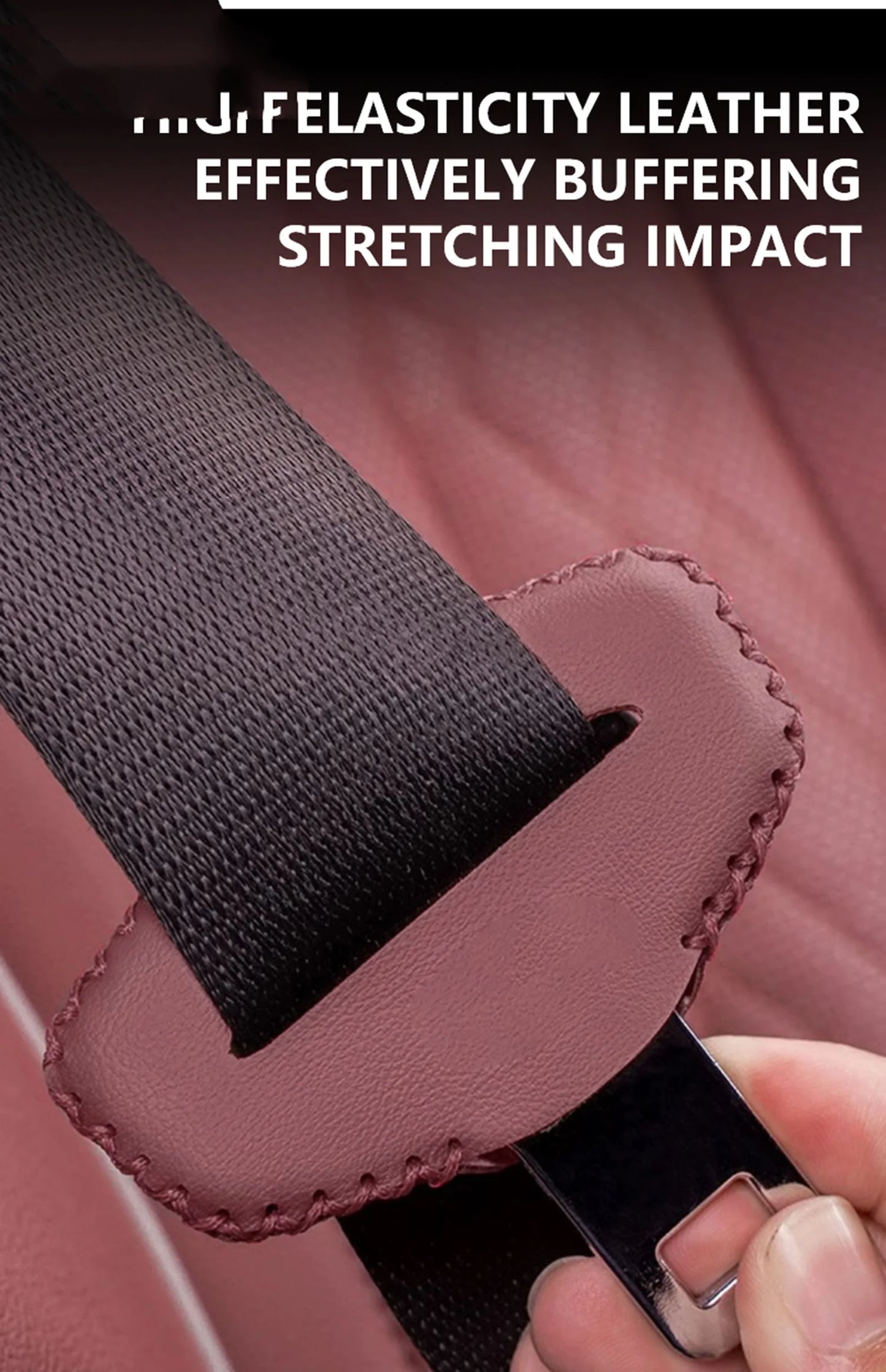 1/2pcs Car Safety Belt Plug Leather Protector Covers For Jeep Renegade Wrangler JL Gladiator Grand Cherokee Compass Accessories