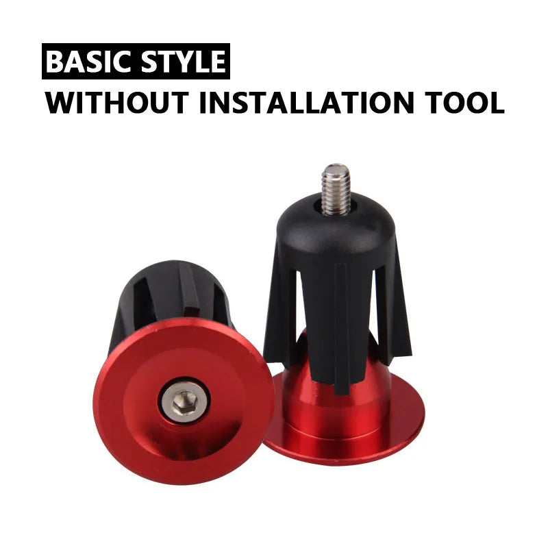 2PCS Cycling Bicycle Grips Soft Mountain Road Bike MTB Handlebar Cover Grips Bicycle Accessories Anti-slip Bike Grip End Cover