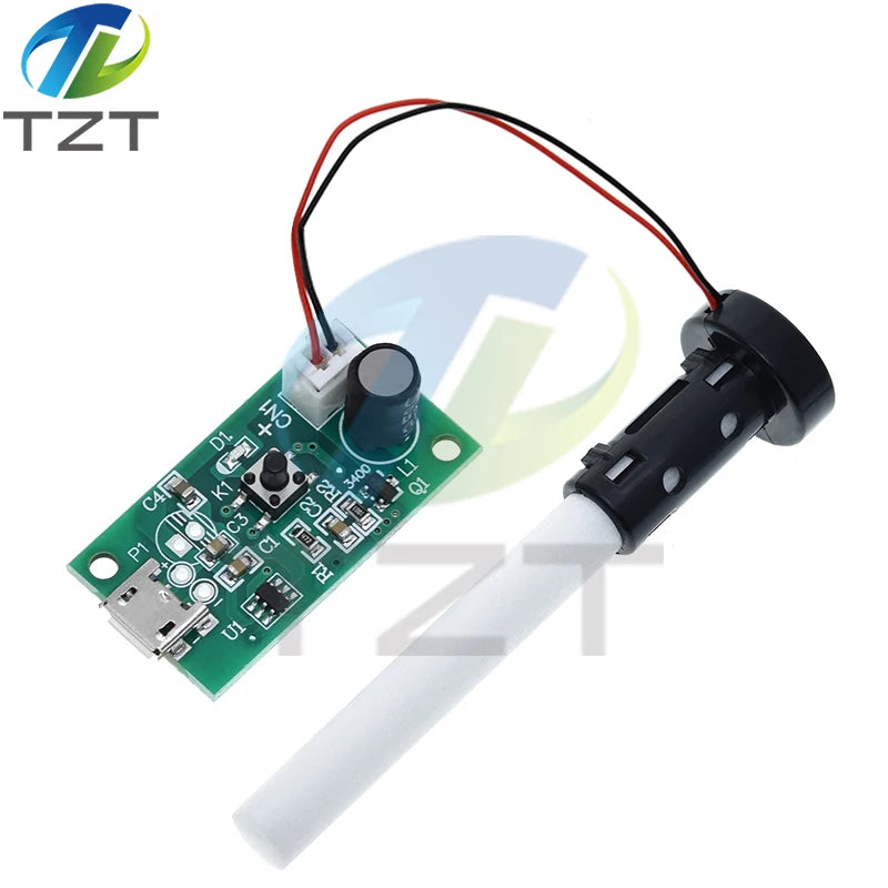 USB Mini Humidifier DIY Kits Mist Maker and Driver Circuit Board Fogger Atomization Film Atomizer Sheet Mini Oscillating