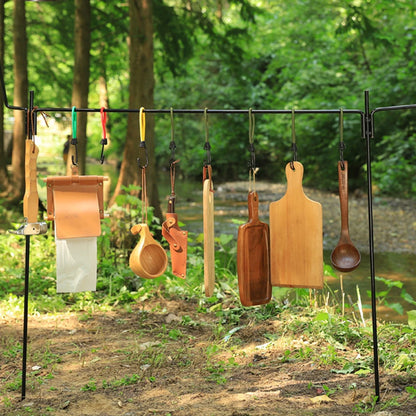 10pcs Tent Elastic Rope Cord Hook Versatile Outdoor Camping Canopy Tarp Tent Fixing Cord String Carabiner Hooks Accessories