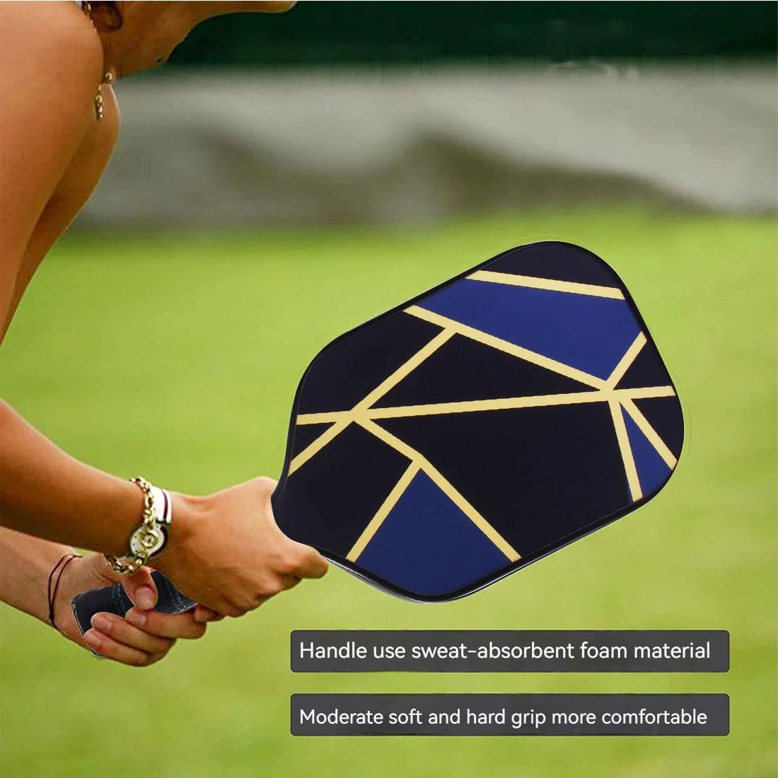 Pickleball Paddles USAPA Approved Set Rackets Honeycomb Core 4 Balls Portable Racquet Cover Carrying Bag Gift Kit Indoor Outdoor