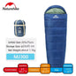 Naturehike Camping Sleeping Bag Ultralight Waterproof Cotton Mummy 4 Season Backpacking Sleeping Bags Outdoor Travel Hiking
