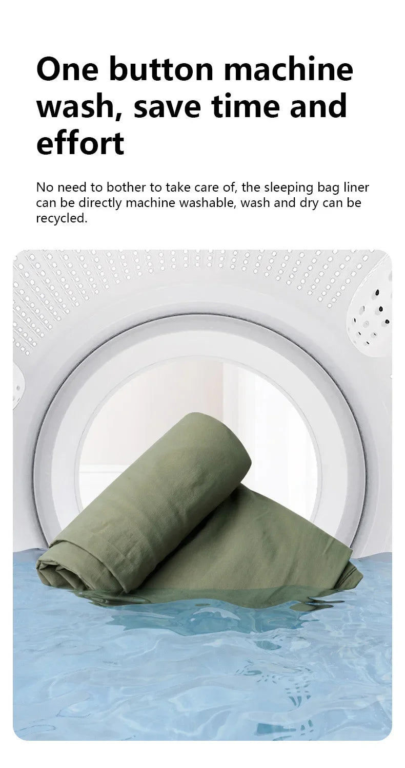 Naturehike Sleeping Bag Liner Lightweight Single Sleeping Bag Cover Ultralight Comfortable Camping Sheets Travel Sleep Sack