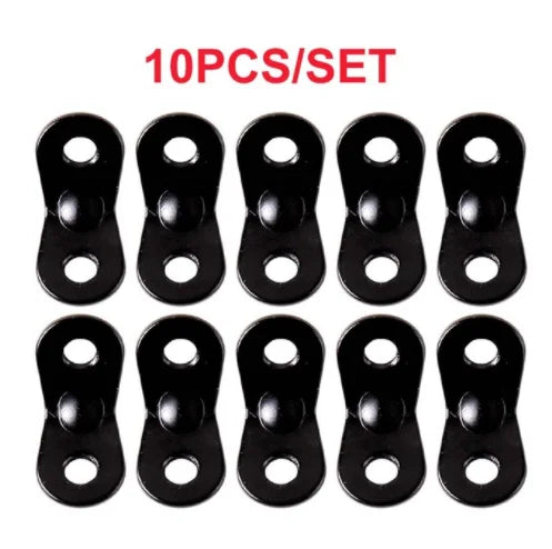 10PCS Aluminum Cord Tent Wind Rope Buckles Guyline Adjusters Paracord Tensioner Outdoor Camping Accessories Hiking Backpacking